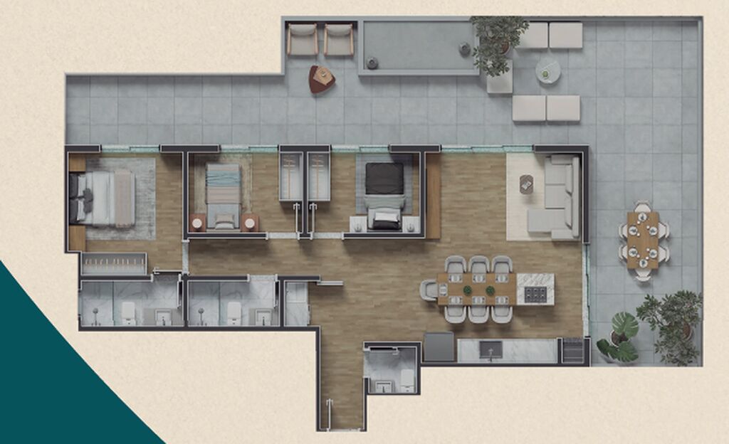 Apartamento, 3 quartos, 134 m² - Foto 26