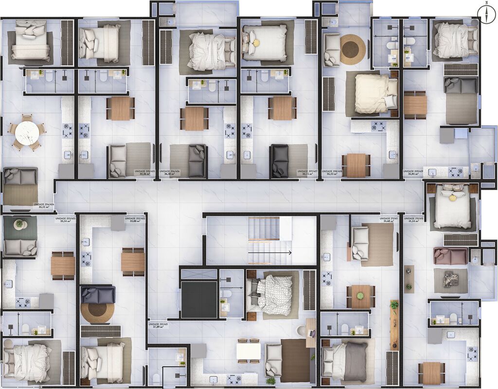 Apartamento, 1 quarto, 59 m² - Foto 4