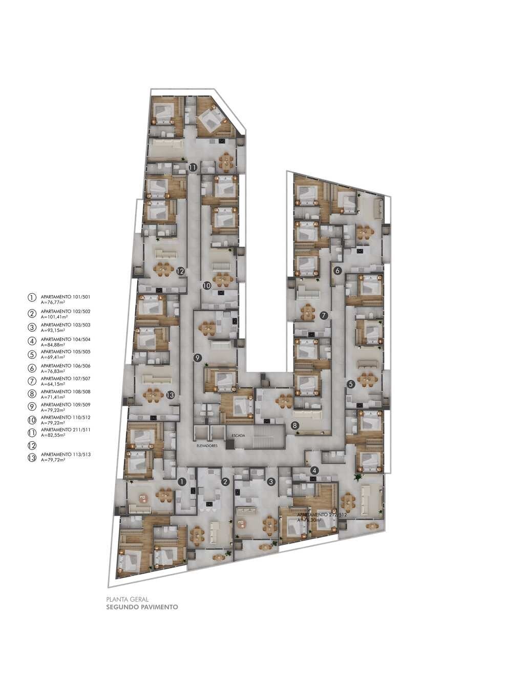 Apartamento, 79 m² - Foto 3