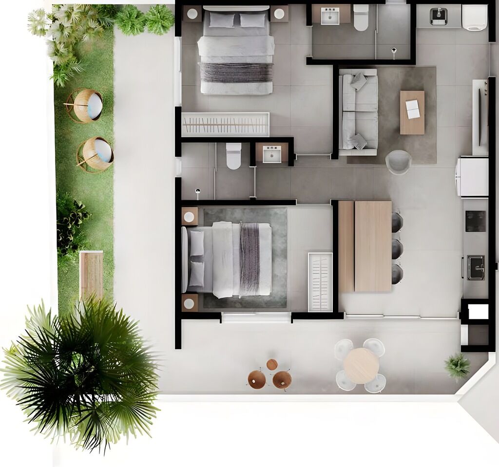 Apartamento, 2 quartos, 125 m² - Foto 43