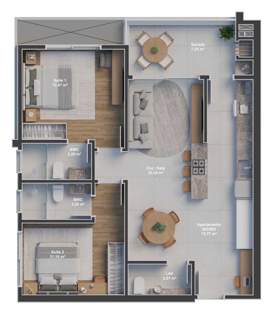 Apartamento, 122 m² - Foto 5