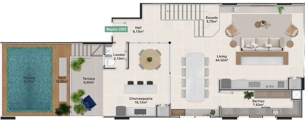 Apartamento, 3 quartos, 131 m² - Foto 5