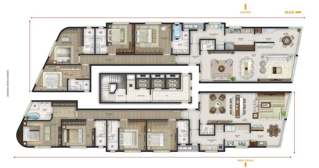 Apartamento, 4 quartos, 186 m² - Foto 5