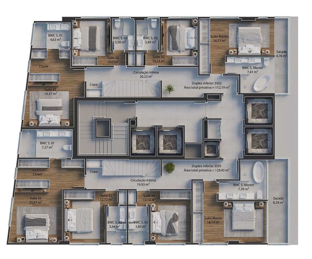 Apartamento, 5 quartos, 264 m² - Foto 11