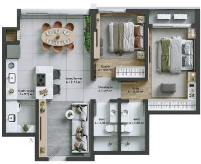 Apartamento, 3 quartos, 139 m² - Foto 9