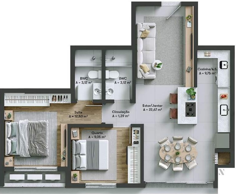 Apartamento, 3 quartos, 139 m² - Foto 26