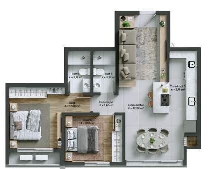 Apartamento, 95 m² - Foto 12