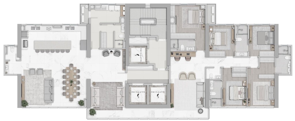 Apartamento, 4 quartos, 146 m² - Foto 9