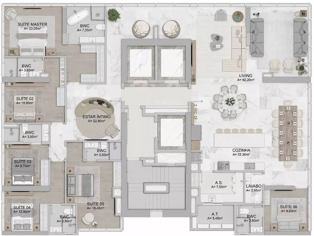 Apartamento, 152 m² - Foto 6