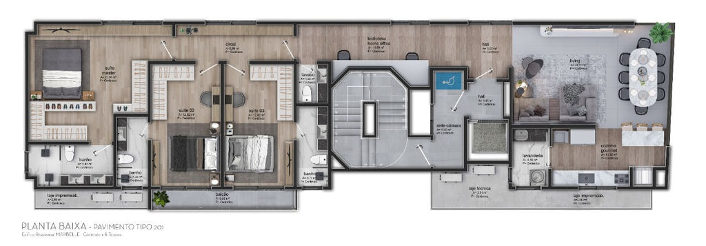 Apartamento, 4 quartos, 215 m² - Foto 4