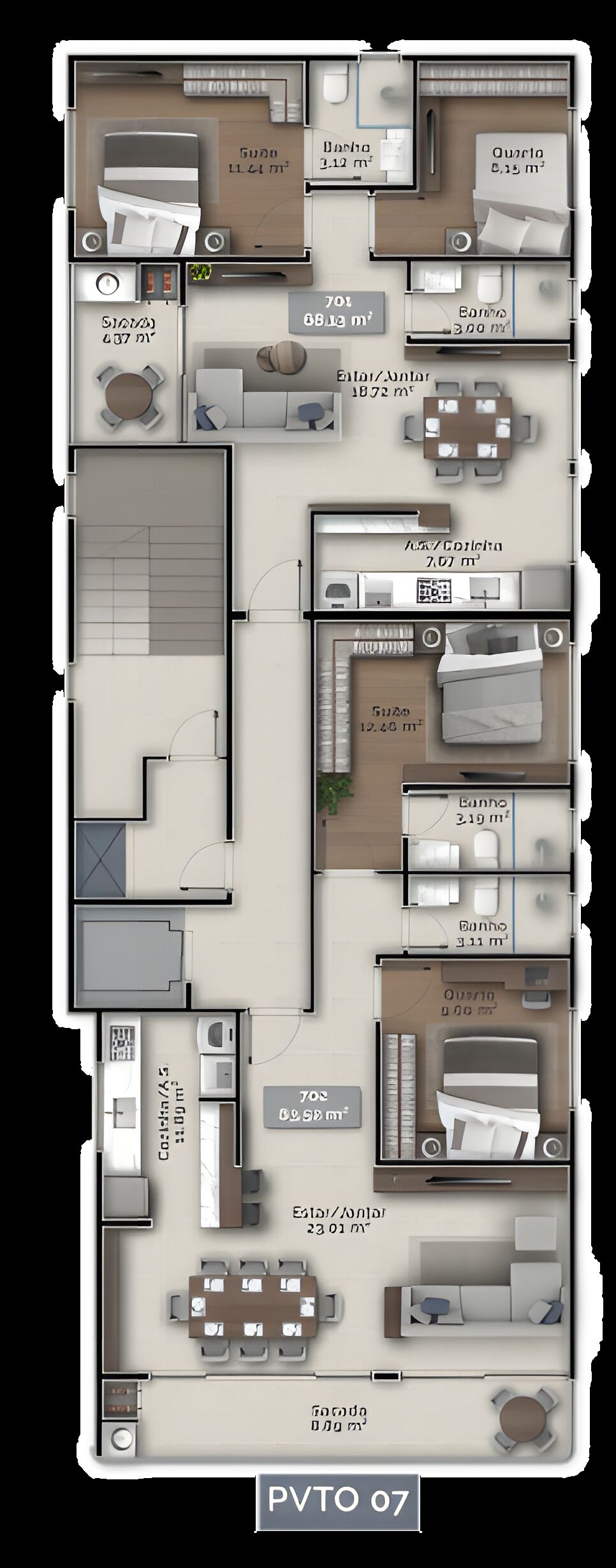 Apartamento, 86 m² - Foto 4