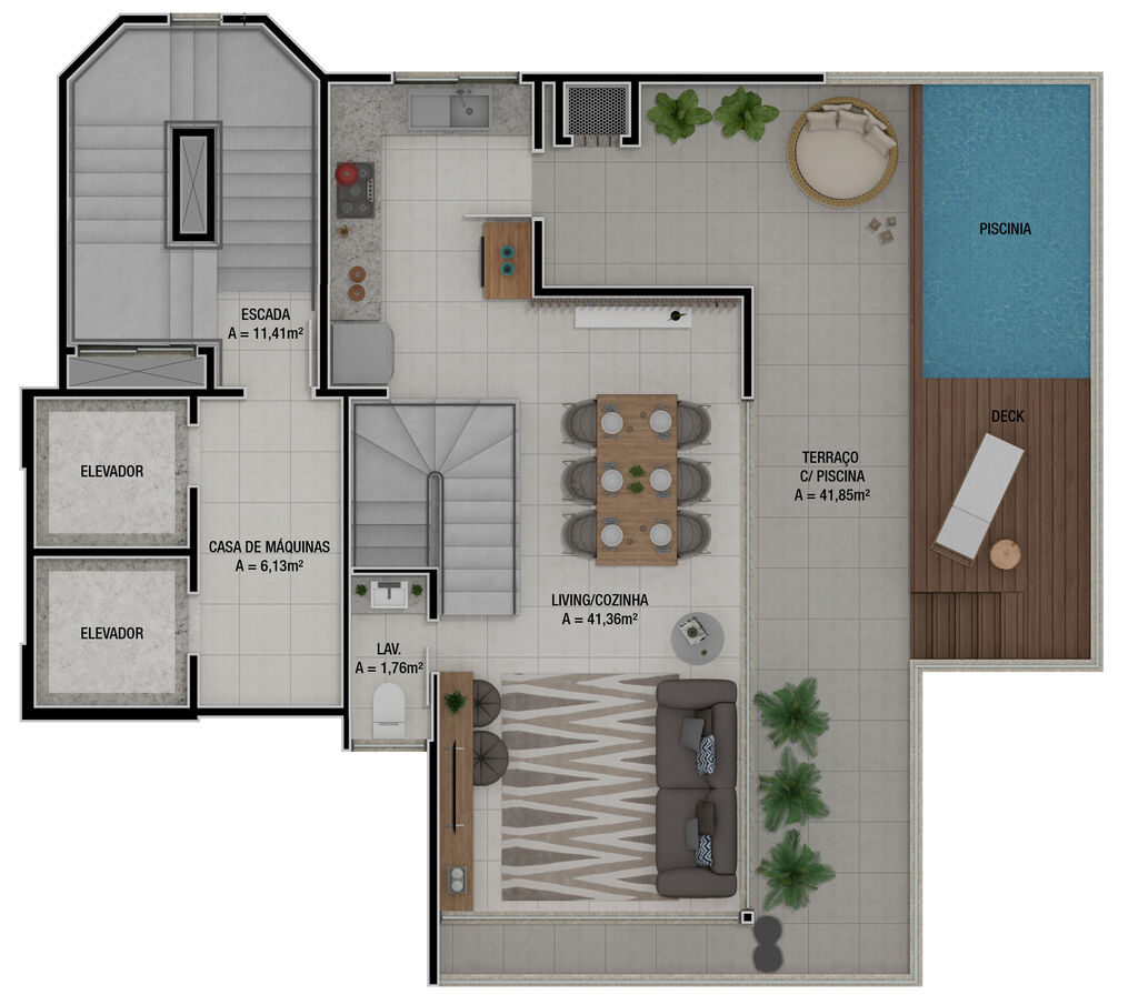 Apartamento, 4 quartos, 236 m² - Foto 15