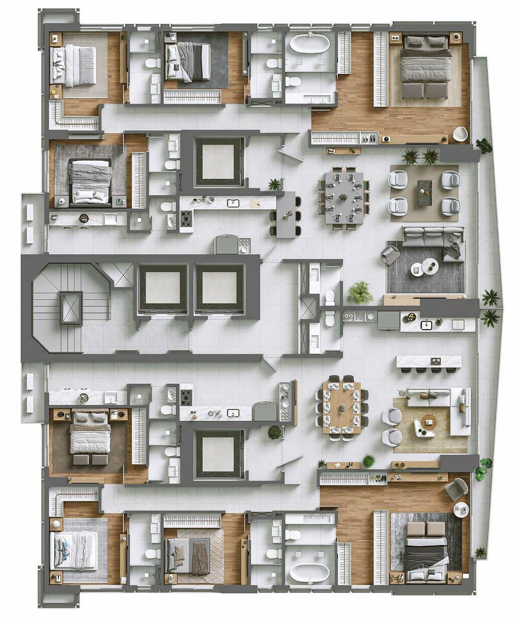 Apartamento, 6 quartos, 410 m² - Foto 6