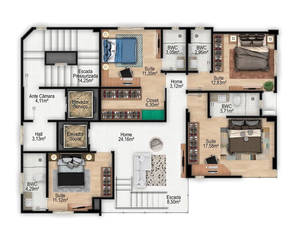 Apartamento, 502 m² - Foto 5