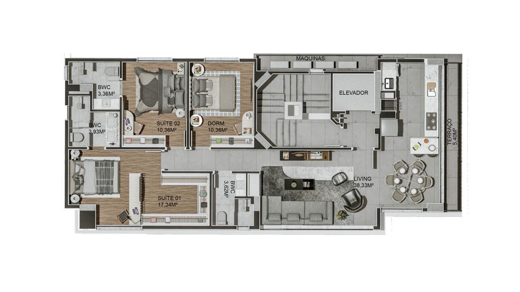 Apartamento, 144 m² - Foto 7