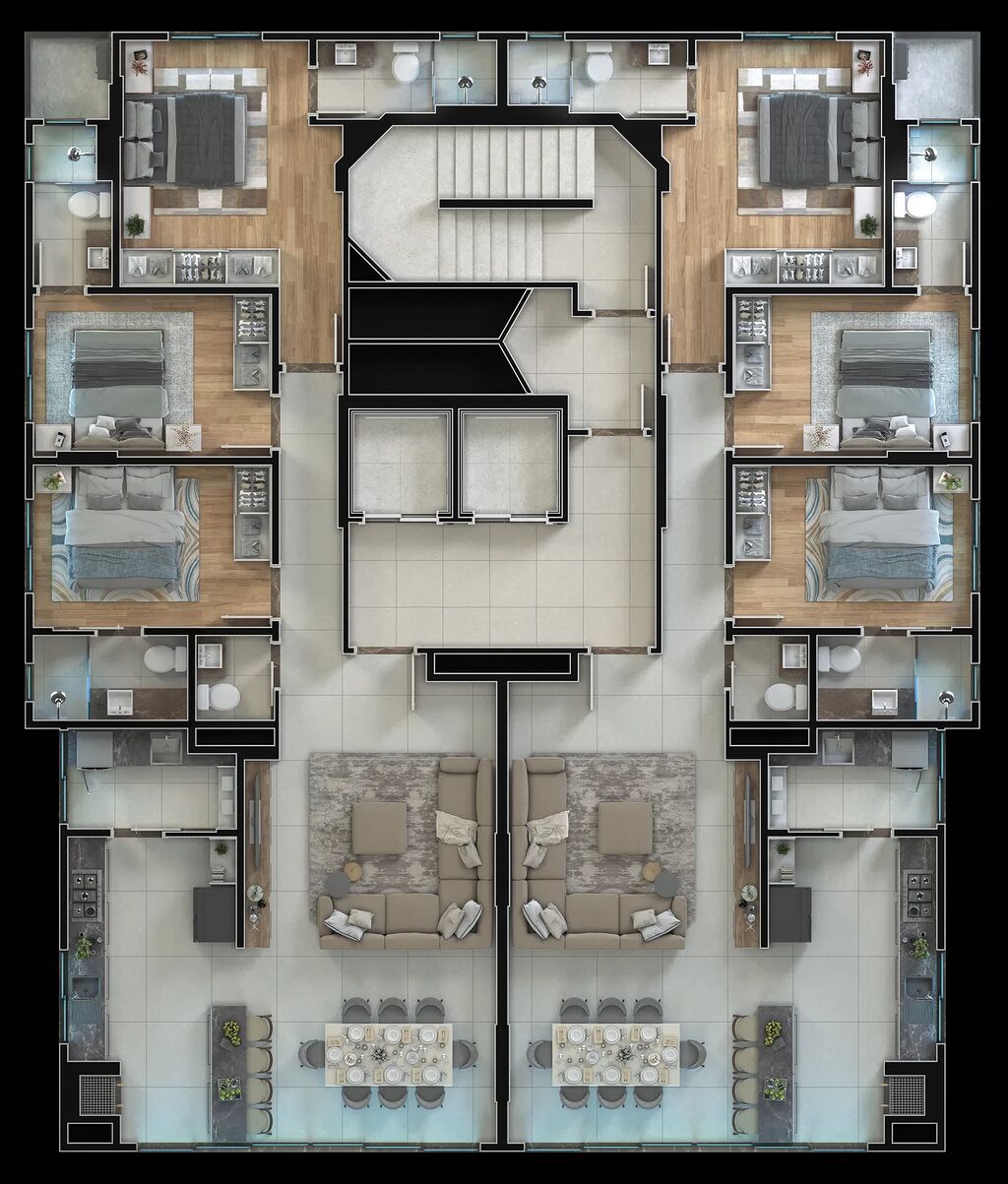 Apartamento, 3 quartos, 231 m² - Foto 2
