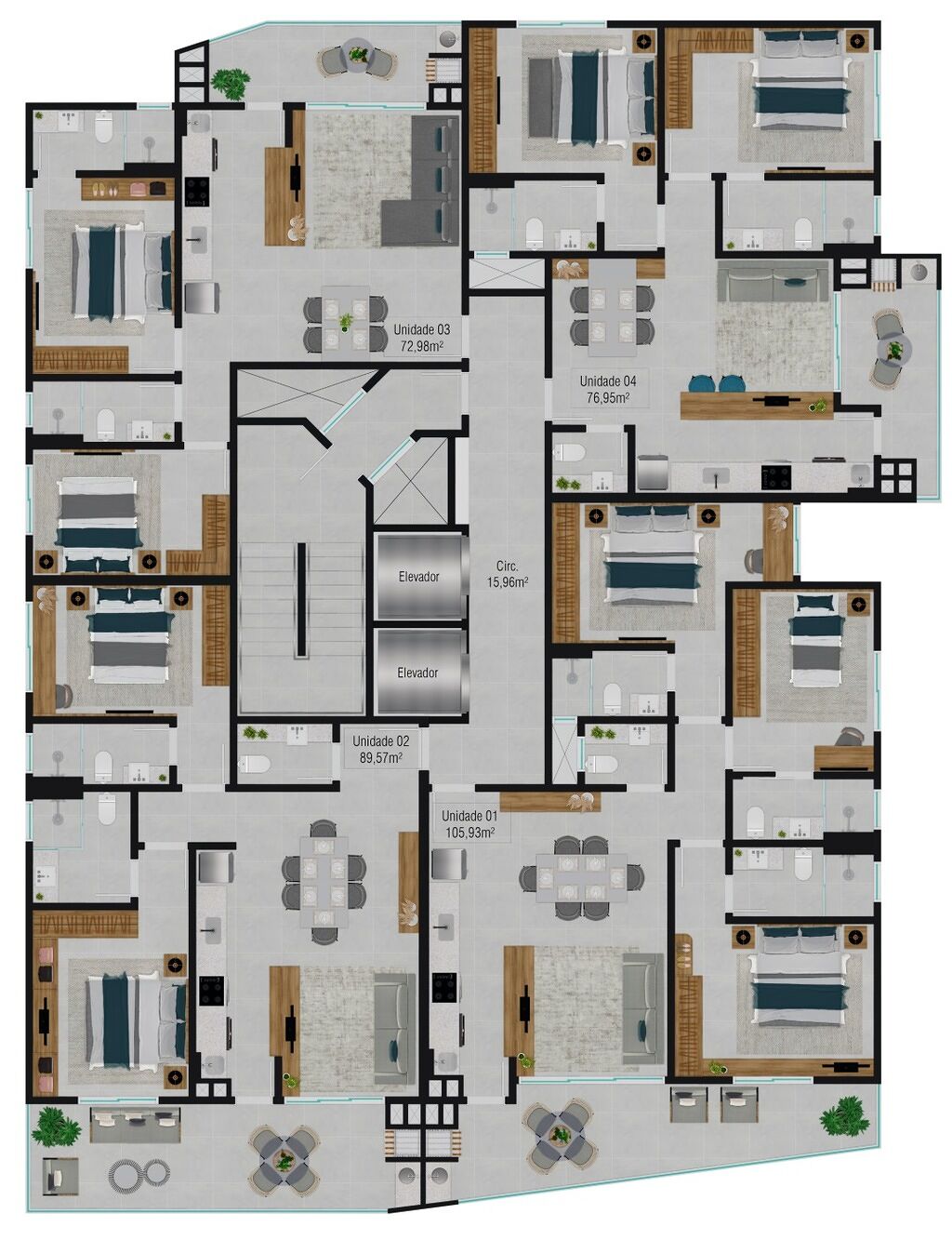 Apartamento, 76 m² - Foto 5
