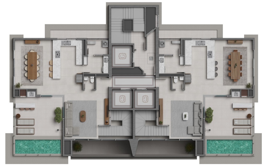 Apartamento, 3 quartos, 231 m² - Foto 2