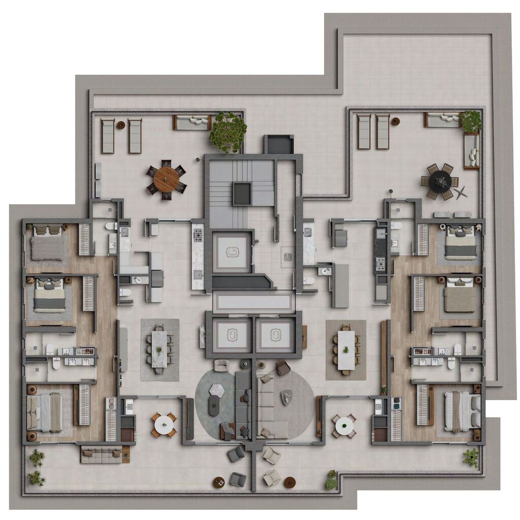 Apartamento, 3 quartos, 231 m² - Foto 3