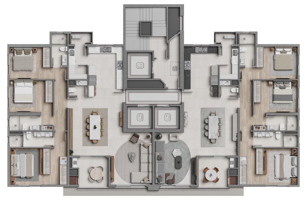 Apartamento, 3 quartos, 231 m² - Foto 5