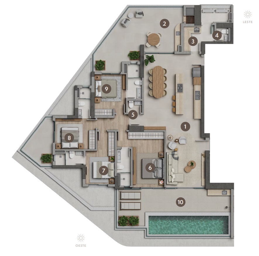 Apartamento, 4 quartos, 390 m² - Foto 7