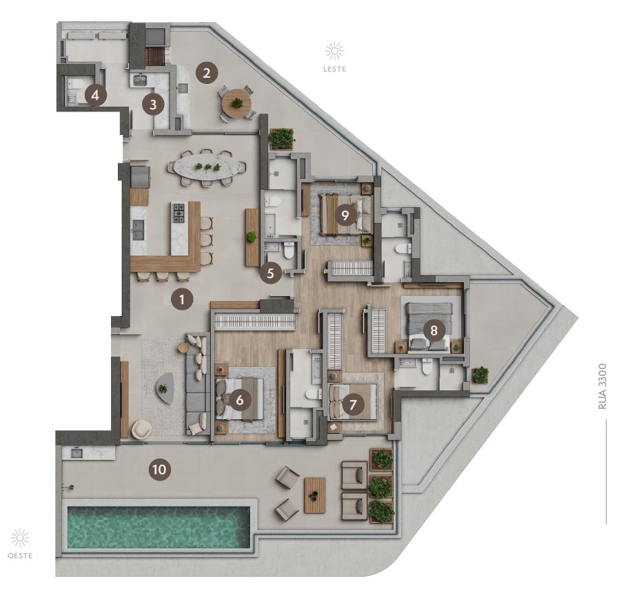 Apartamento, 4 quartos, 390 m² - Foto 8