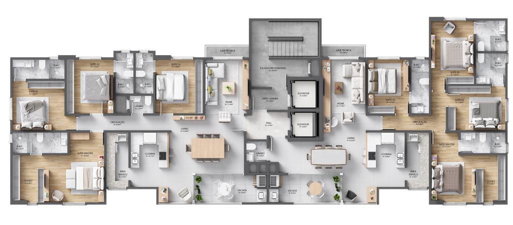 Apartamento, 226 m² - Foto 6