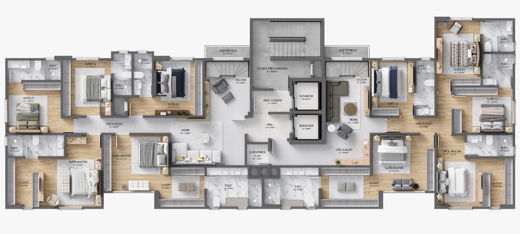 Apartamento, 226 m² - Foto 1