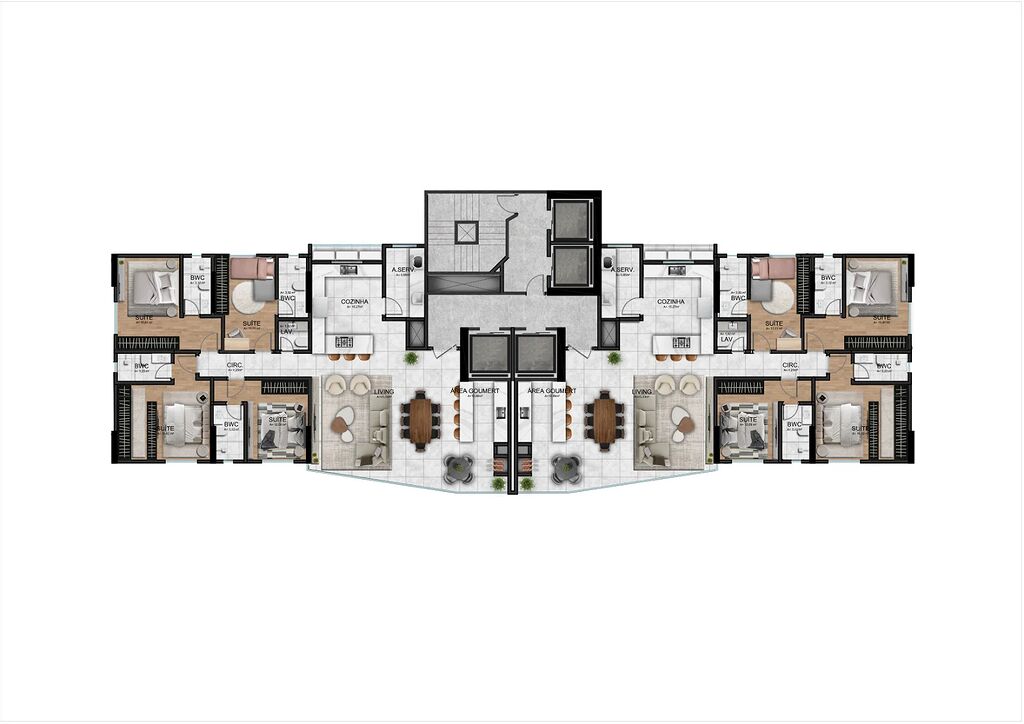Apartamento, 4 quartos, 394 m² - Foto 4