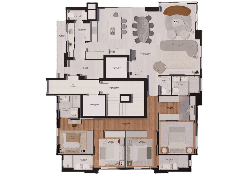 Apartamento, 192 m² - Foto 7
