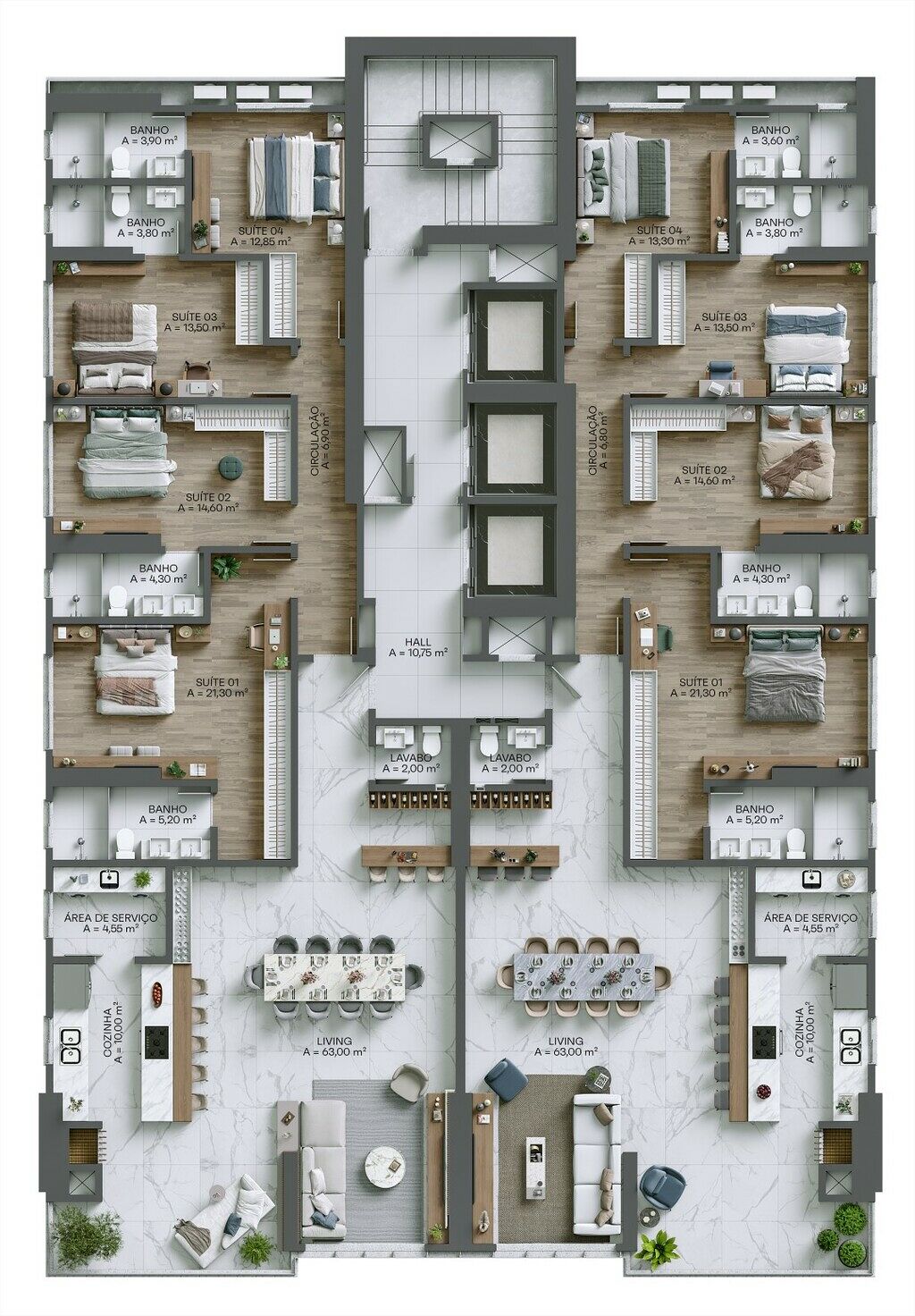 Apartamento, 374 m² - Foto 6