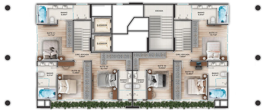 Apartamento, 4 quartos, 268 m² - Foto 6
