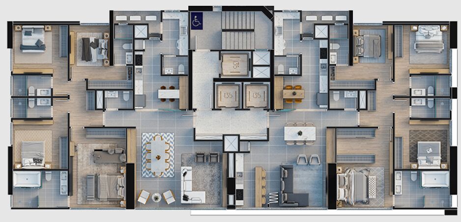 Apartamento, 4 quartos, 177 m² - Foto 5