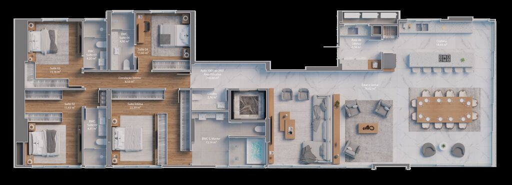 Apartamento, 331 m² - Foto 6