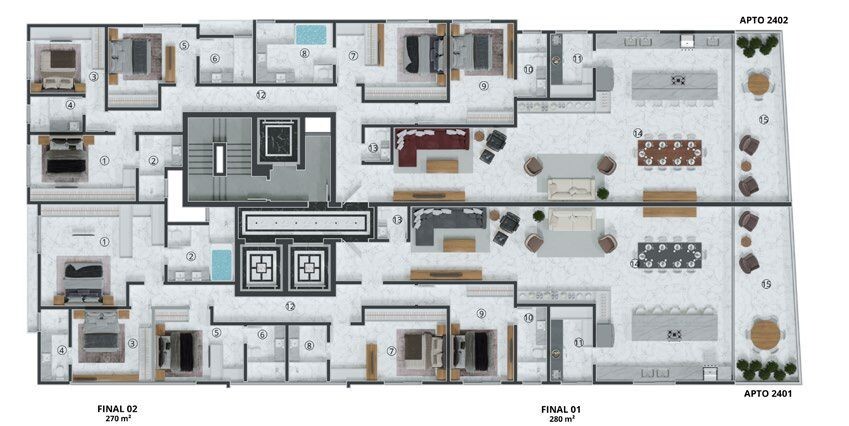 Apartamento, 250 m² - Foto 8