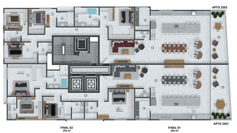 Apartamento, 250 m² - Foto 10