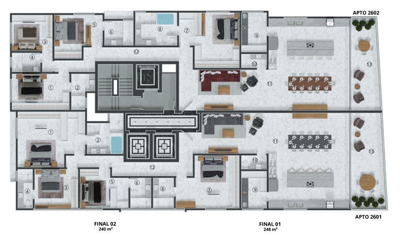 Apartamento, 250 m² - Foto 11