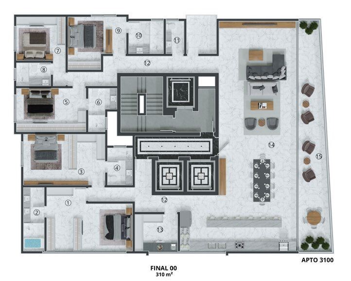 Apartamento, 250 m² - Foto 24