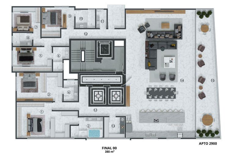 Apartamento, 250 m² - Foto 28