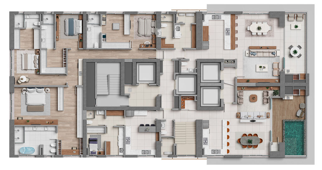 Apartamento, 301 m² - Foto 2