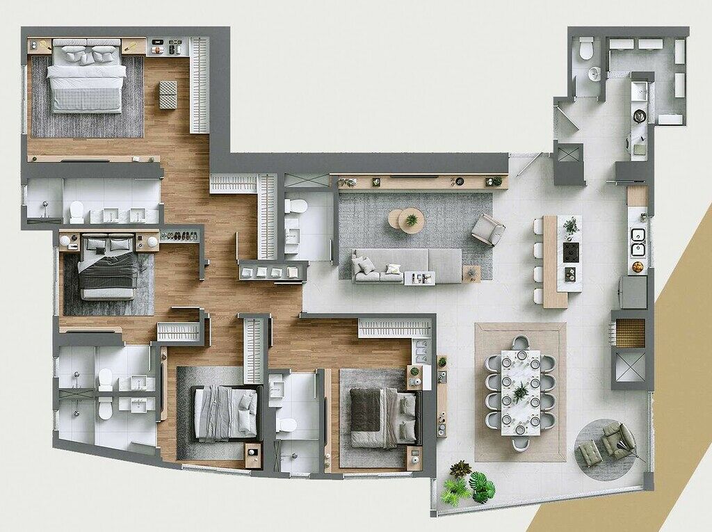 Apartamento, 194 m² - Foto 9
