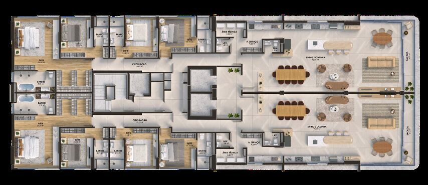 Apartamento, 380 m² - Foto 2