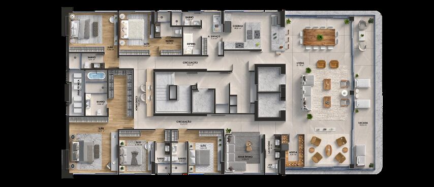 Apartamento, 380 m² - Foto 10