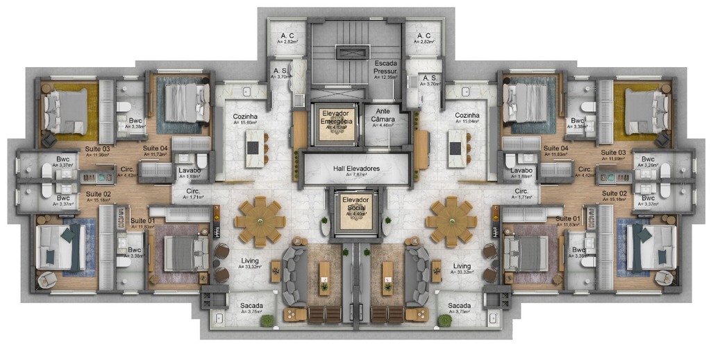 Apartamento, 296 m² - Foto 4