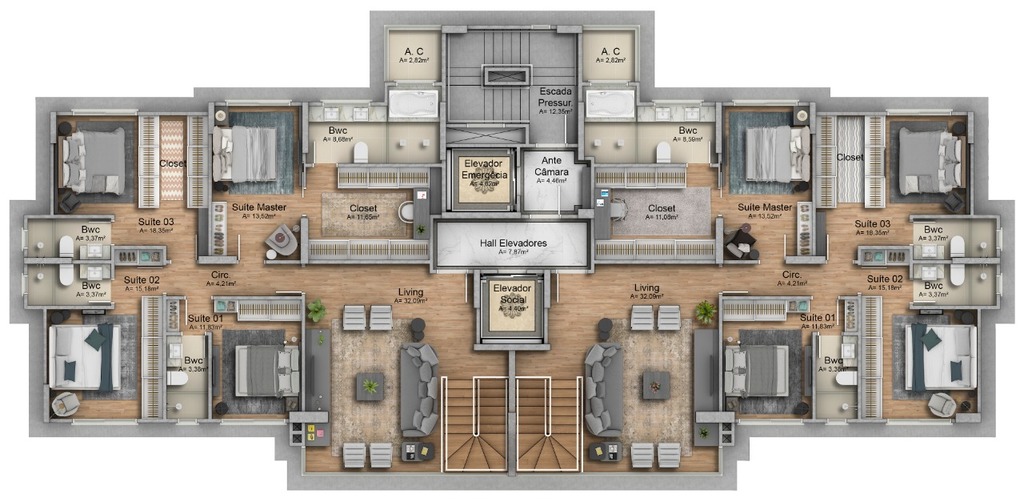 Apartamento, 296 m² - Foto 5