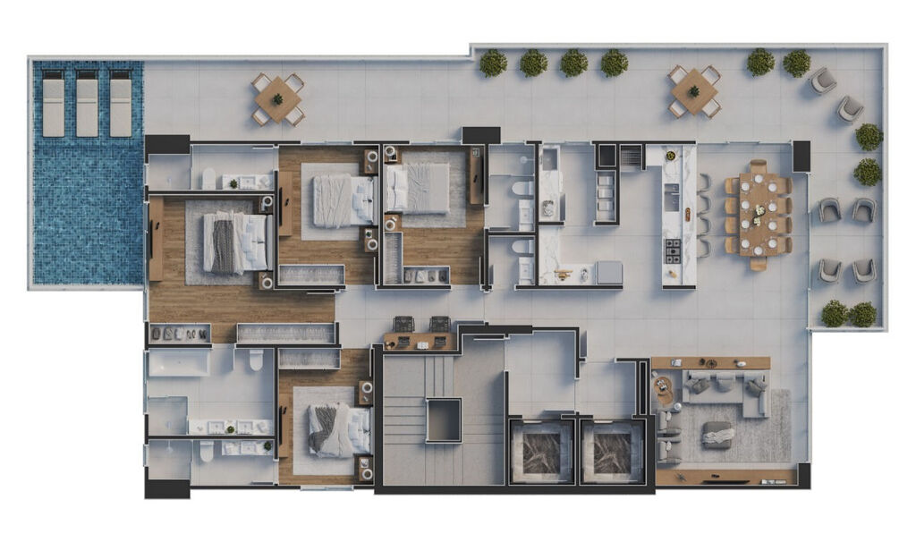 Apartamento, 4 quartos, 180 m² - Foto 11