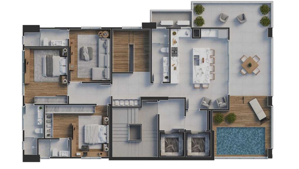 Apartamento, 4 quartos, 180 m² - Foto 15