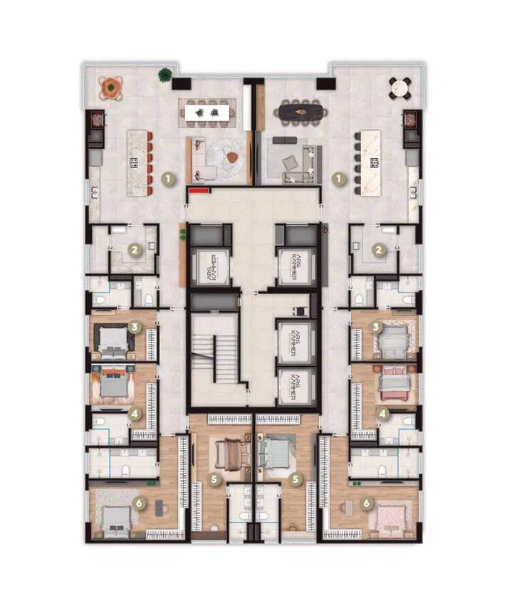 Apartamento, 5 quartos, 411 m² - Foto 8