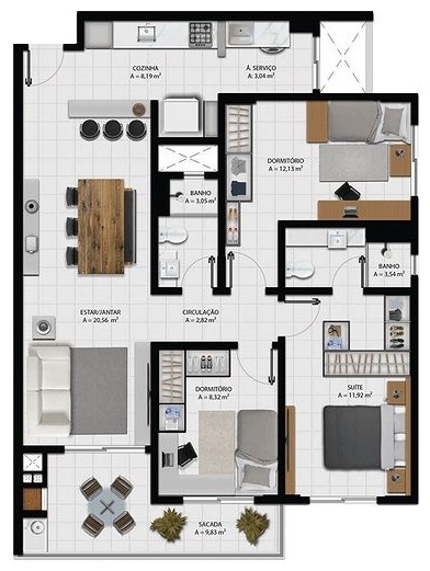 Apartamento, 340 m² - Foto 4