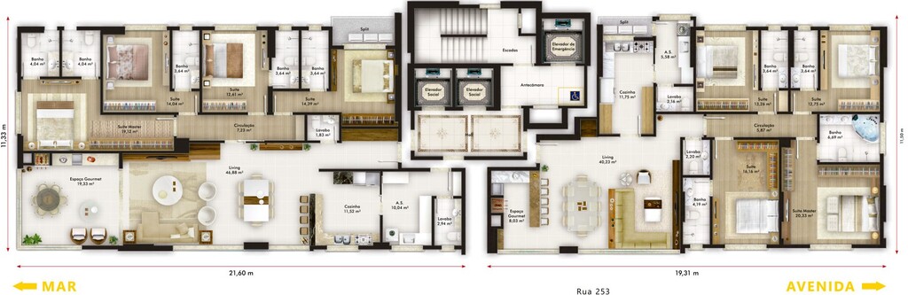 Apartamento, 5 quartos, 359 m² - Foto 4
